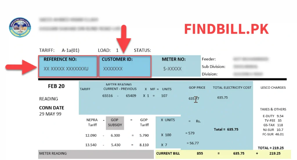 LESCO Bill Online Check